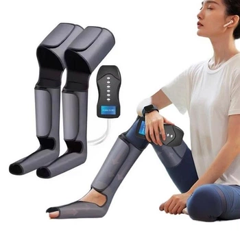 Масажер для ніг і стоп Upgrade Air Compressed Leg massager, компресійний лімфодренажний масажер для ніг, UPLAE-2