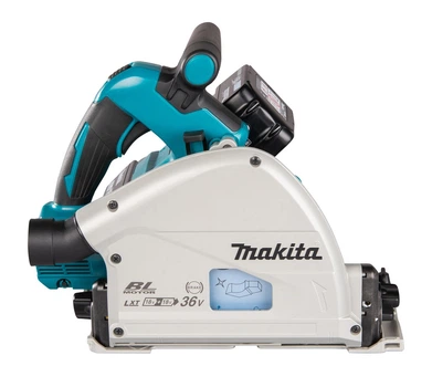 Пила дисковая погружная аккумуляторная Makita DSP600Z (165 мм, 2500-6300 мин-1, 56 мм, BL, LXT, без аккумуляторов и зарядного устройства)
