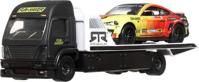 Kolekcjonerski samochodzik Hot Wheels '23 Ford Mustang RTR Spec 5 i transporter Aero Lift z serii Car Culture (194735102242)