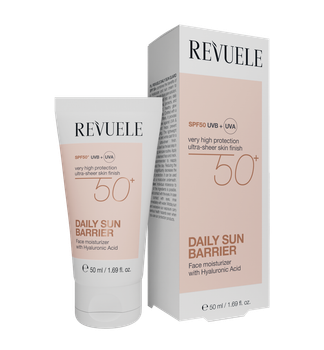 Ежедневный крем-барьер для лица с SPF50 Revuele Daily Sun Barrier (5060565108783)
