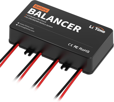 Балансир аккумуляторов Li Time 24-36-48V (для 12V АКБ LiFePO4 AGM GEL)