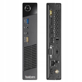Комп'ютер Lenovo ThinkCentre M73 Intel Core i5-4590T, 16GB RAM, 250GB SSD, WiFi, Refurbished