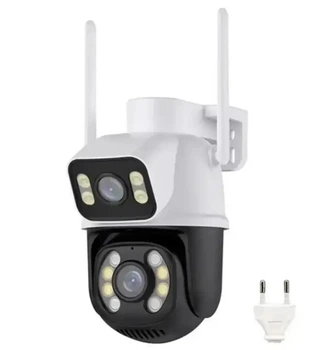 Камера видеонаблюдения A28 9532 с ночным видением и Wi-Fi White