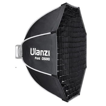 Софтбокс восьмиугольный 80см соты Mini Bowens Ulanzi L069cp