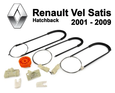 Ремкомплект склопідіймача Renault Vel Satis (Hatchback) 2001-2009 двері передні ліва