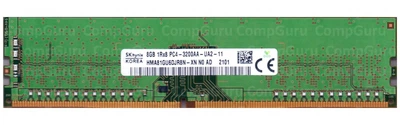 Оперативная память для ПК Hynix DDR4 8GB 3200MHz UDIMM 1Rx8 PC4-3200AA (HMA81GU6DJR8N-XN) б/у
