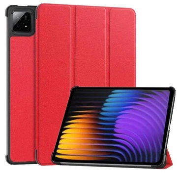 Чехол Smart Case на POCO Pad X1 (11.2") / чехол для планшета с функцией подставки / красный