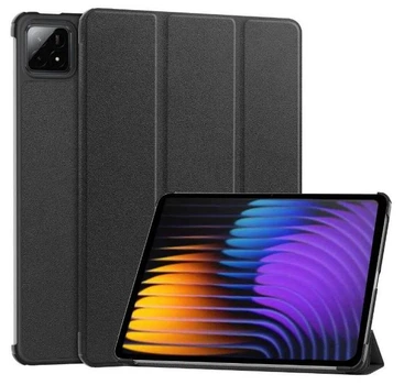 Чехол Smart Case на POCO Pad X1 (11.2") / чехол для планшета с функцией подставки / черный