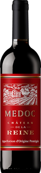 Вино Chateau de la Reine Medoc AOC червоне сухе 0.75 л 13.5% (3760417620464)