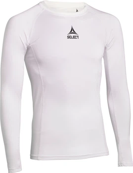 Термофутболка с длинными рукавами Select BASELAYER SHIRT WITH LONG SLEEVES (L/S) белая L 623540-000