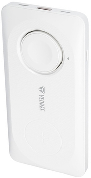 УМБ YENKEE YPB 510 10000mAh 22.5W PD+Qi Wireless White (37000006)