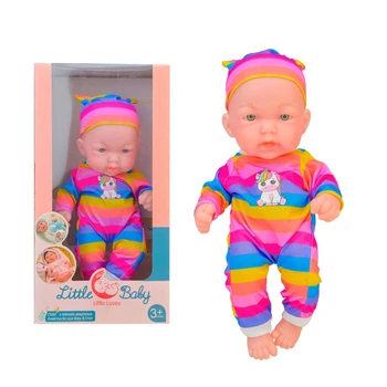 Пупс ToyCloud "Little Baby" в шапочке AD12308-C3