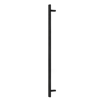 Ручка скоба ABARO Sydney 45° L:1800 X:1600 W:40*20mm SS 304 черный RAL 9005 (половинка)