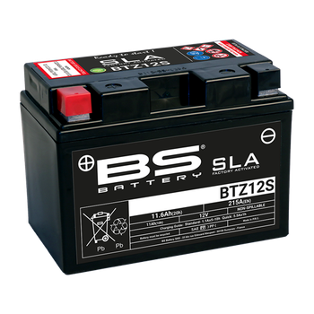 Акумулятор BS BTZ12S SLA (150 x 88 x 110) (12V 11.6Ah) чорний 300637-1