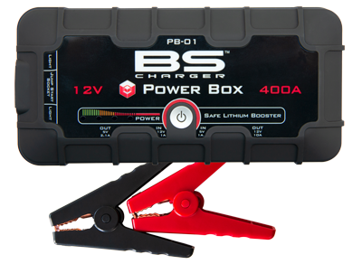 Пуско-зарядний пристрій / стартер BS Booster Power Box PB-01(170 х90 х 30) (12V 400A) чорний 700537