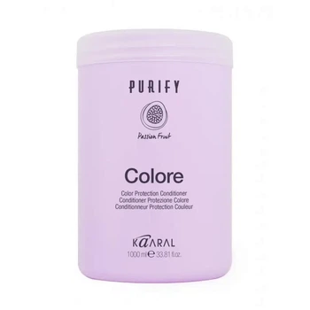 Крем-кондиціонер Kaaral Purify Colore Protection Conditioner для фарбованого волосся з екстрактом маракуйя 1000 мл