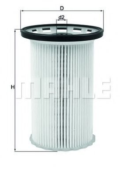 Топливный фильтр MAHLE (KX342)