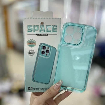 Противоударный чехол для смартфона Space III для Xiaomi Redmi 13C 4G/Poco C65 Peak Blue