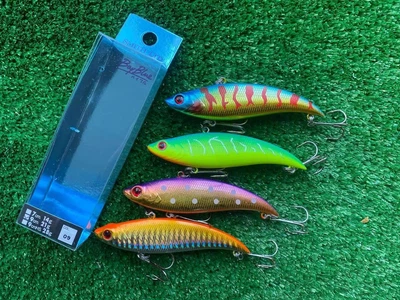 Набор Раттлинов Vib Bay Blue (90мм\21g)(4шт) (8281-н13)