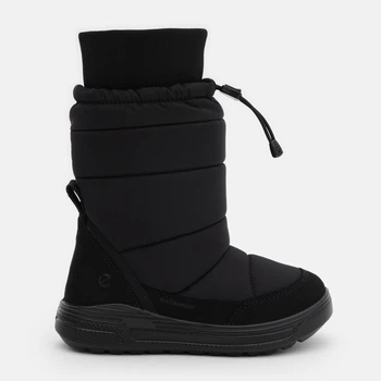 Дитячі зимові дутики чоботи для хлопчика ECCO Urban Snowboarder 72237251052 34 Чорні (194891637169)