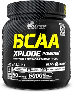Амінокислоти Olimp BCAA Xplode Powder 500 г, полуниця