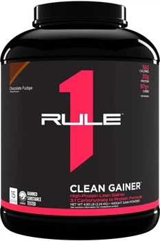 Гейнер Rule One Clean Gainer 2.24 kg (Chocolate Fudge)