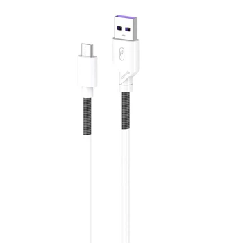 Кабель USB – microUSB SkyDolphin S27V Spring Anti-Brake 1 м – зарядка и передача данных, 2,4 А(DL_BD3632C2B565)