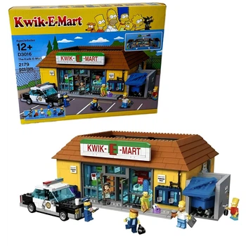 Конструктор Симпсоны "Kwik-E-Mart" на 2179 деталей (D3016)
