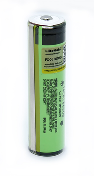 Аккумулятор 18650 литий-ионный Liitokala NCR18650B Protected (Lii-34B-PCB), 3400mAh, 6.8A, 4.2/3.6/2.5V, Button Top