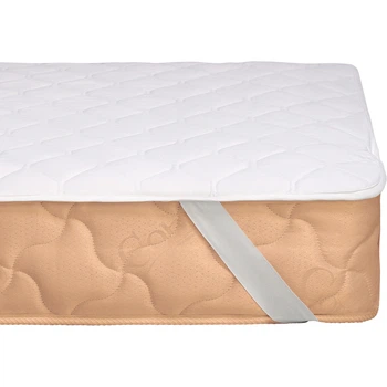 Наматрацник MirSon №5009 Exclusive Line Antiallergic Aloe Vera звичайний з резинкою по кутах 160x200 см (2200005334799)