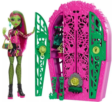 Лялька Монстер Хай Венера МакФлайтрап Monster High Venus McFlytrap with Dress-Up Closet