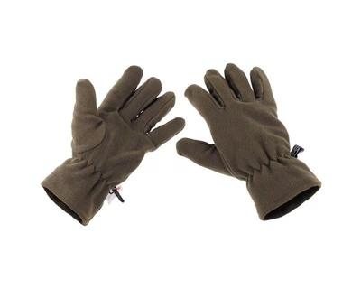 Рукавиці флісові MFH Thinsulate Fleece Gloves оливкові S