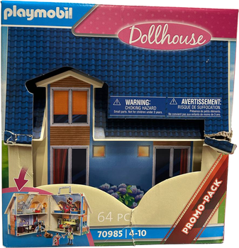 Zestaw do zabawy Playmobil 70985 Przenosny domek dla lalek (4008789709851) (955555906010754) - Outlet