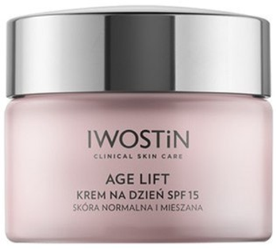 Krem do twarzy z filtrem SPF Iwostin Age Lift przeciwstarzeniowy 50 ml (5907734713761)