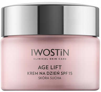 Krem do twarzy z filtrem SPF Iwostin Age Lift przeciwstarzeniowy z kwasem hialuronowym 50 ml (5907734713747)