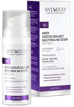 Krem do twarzy z filtrem SPF Sylveco Dermo Cosmetics na trądzik różowaty 50 ml (5902249019537)