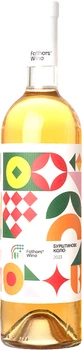 Вино Fathers Wine Бурштинове коло 2023 біле сухе 0.75 л 13% (4820242960100)