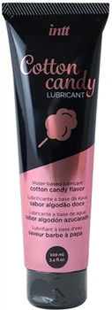 Лубрикант на водній основі Intt Cotton Candy зі смаком солодка вата 100 мл (ROZ6501052035)