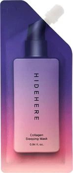 Крем-маска ночная Hidehere Collagen Увлажняющая 25 мл (8809795341051)