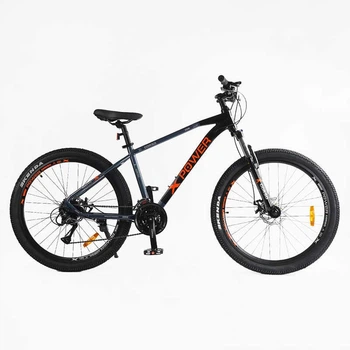 Велосипед Спортивний Corso X-POWER Shimano Altus 24 швидкості Чорно-жовтогарячий 165327