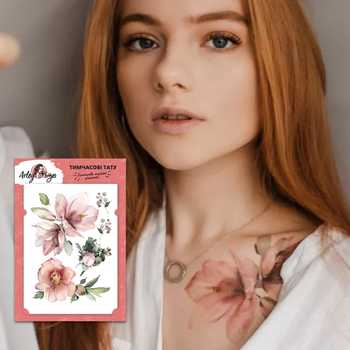 Временное тату Arley Sign Акварельная весна: часть 2 (1124)