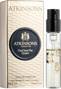 Próbka Woda perfumowana damska Atkinsons Oud Save The Queen 2 ml (8011003867226)