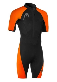 Гідрокостюм для триатлону Head SR MULTIX SHORTY 2,5 mm чорно-помаранчевий чоловічий, XL, (452626.BKOR.XL)