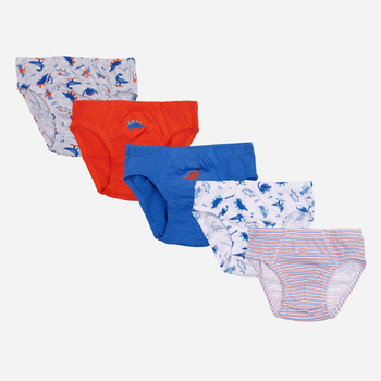 Набір трусів дитячий 5 шт OVS Pk 5 Briefs Blu/Arancion 1815501 140 см Blue/White/Orange (8056781467541)