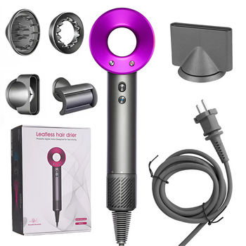 Профессиональный фен-стайлер с 5 магнитными насадками UFT Hairdryer2