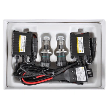Комплект ксенона SOLAR H4,4300K 85V 35W P43t-38 KET+Ballast+Wire 2шт STM03414