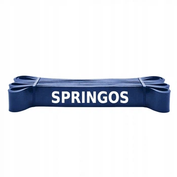 Эспандер-петля для фитнеса и спорта Springos Power Band PB0005 64 мм 37-46 кг Синий (JDT-0845266)