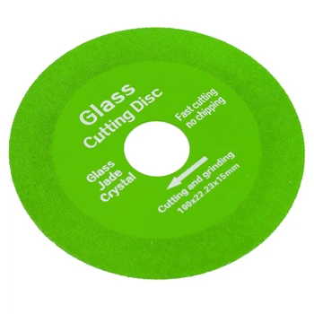 Диск алмазный для резки стекла и керамической плитки Glass Cutting Disc GCD-15 100х15х22.23 мм Green (3_05834)