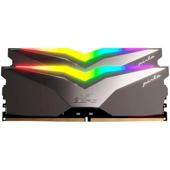 Модуль пам'яті OCPC DDR5 64Gb (2x32) 6000MHz PISTA RGB C40 Titan (MMPT2K64GD560C40T)