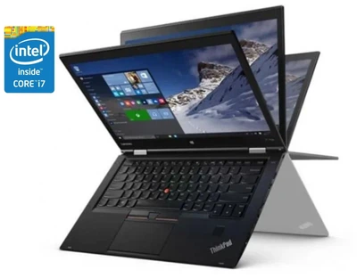 Ультрабук-трансформер Б-класс Lenovo ThinkPad X1 Yoga G1 / 14" (2560x1440) IPS Touch / Intel Core i7-6500U (2 (4) ядра по 2.5 - 3.1 GHz) / 8 GB DDR3 / 256 GB SSD / Intel UHD Graphics 520 / WebCam / Win 10 Pro б/у